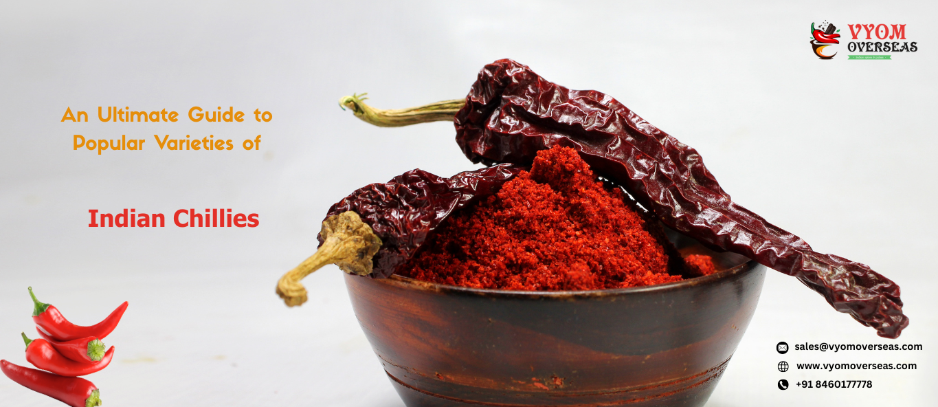 An Ultimate Guide to Popular Varieties of Indian Chillies